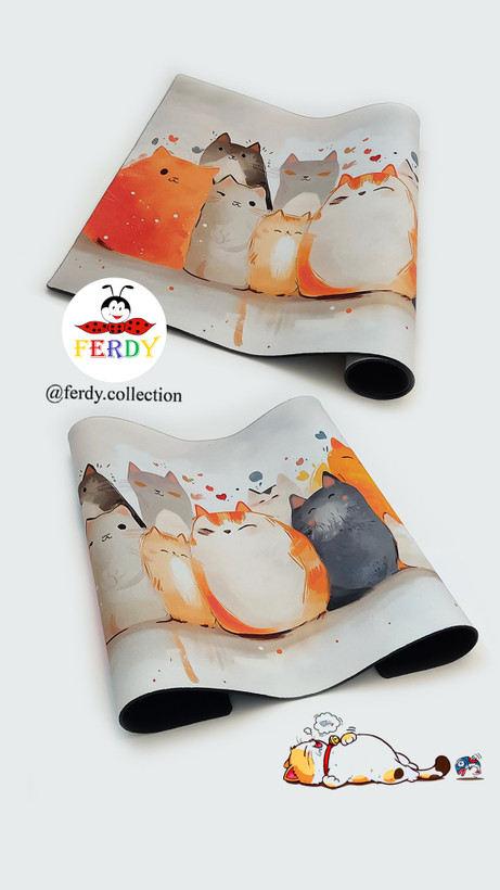 خرید زیرانداز غذای گربه قابل شستشو