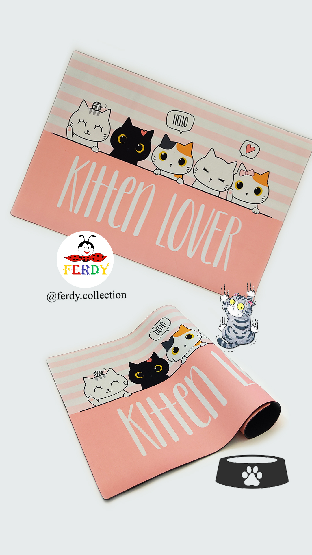 خرید زیرانداز غذای گربه