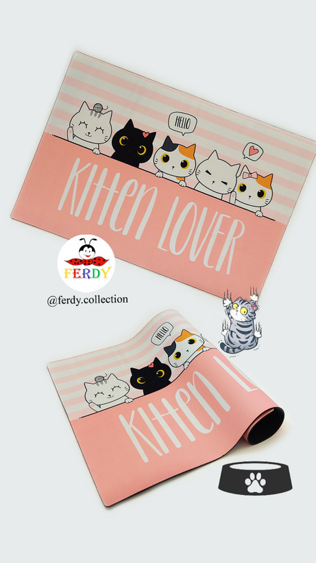 خرید زیرانداز غذای گربه