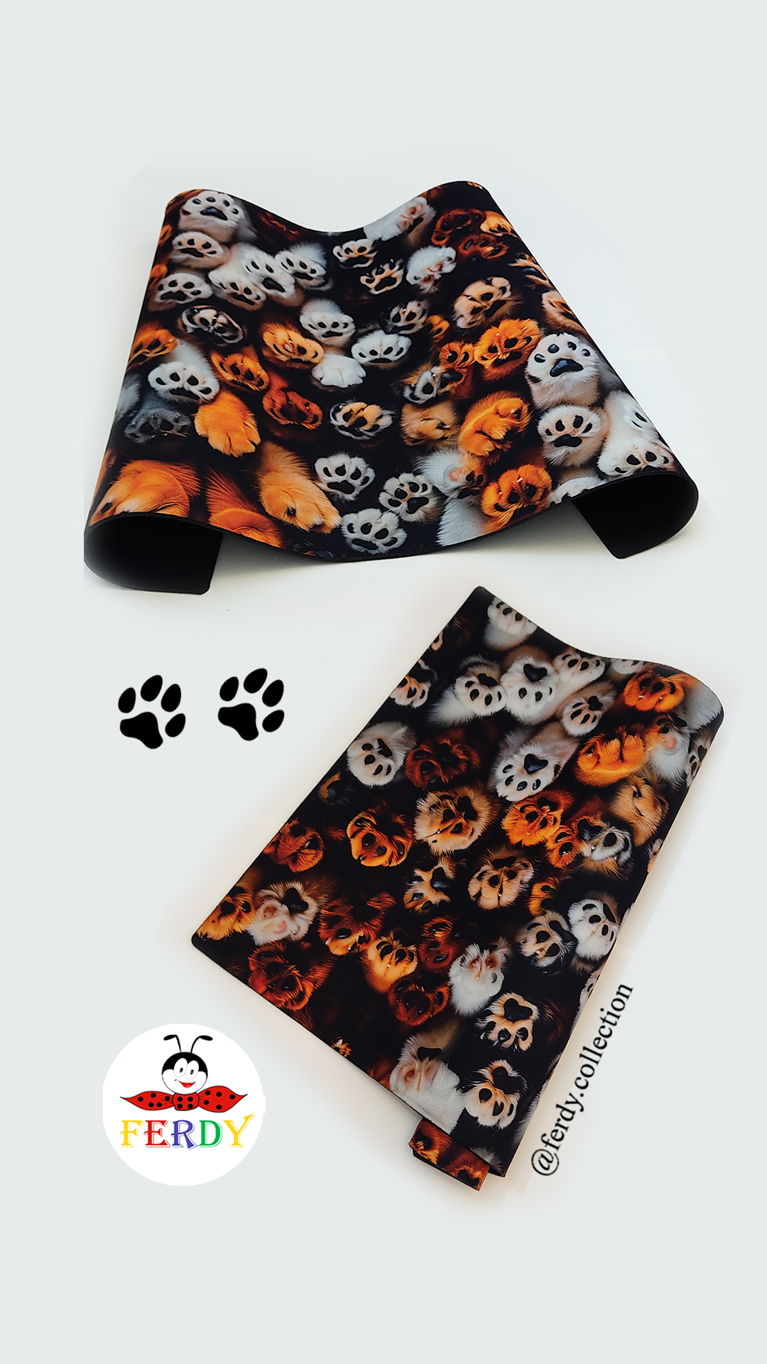 خرید متِ غذای سگ طرح‌دار