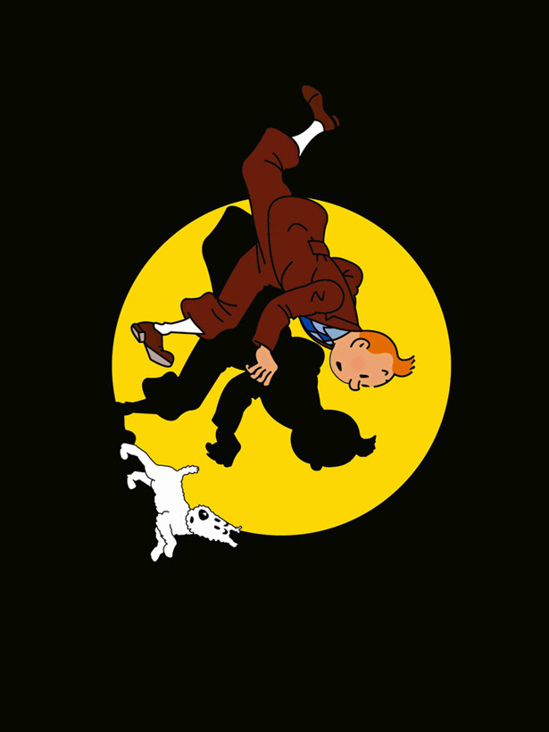 خرید بکدراپ طرح کاراکتر تنتن هدیه خاص