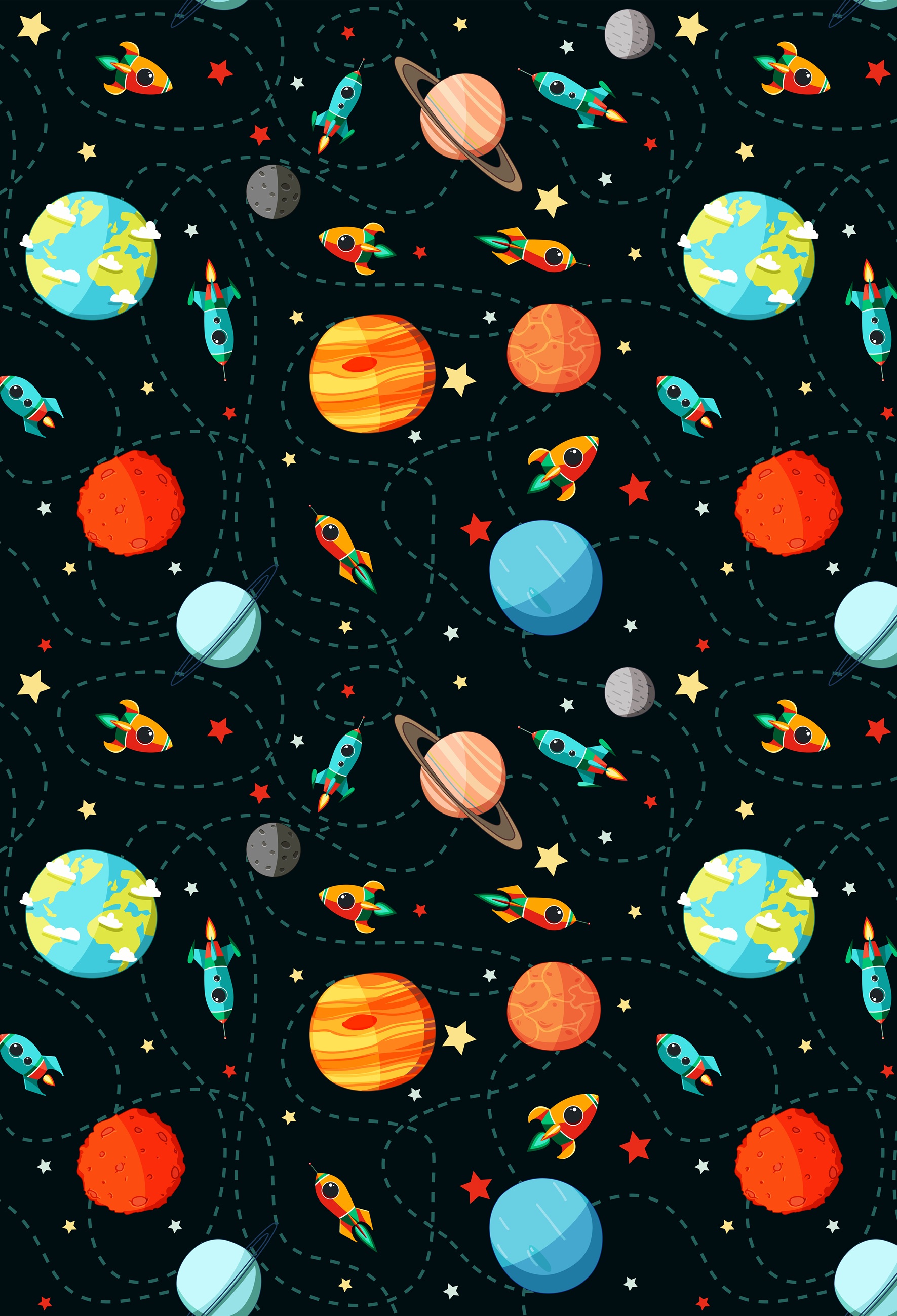 بکدراپ پارچه‌ای طرح دلخواه قابل شستشو