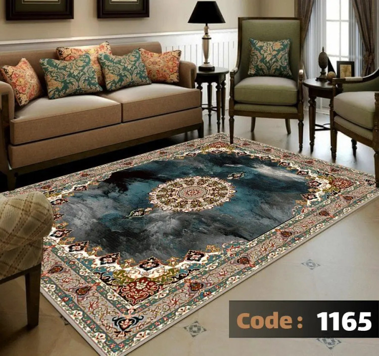 خرید روفرشی سبز طرح خاص و متفاوت