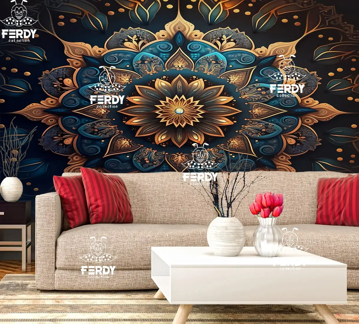 بکدراپ پارچه‌ای قابل شستشو