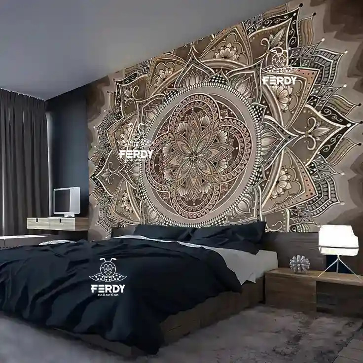 بکدراپ طرح ... | قابل شستشو | ارسال سریع | مناسب دکور