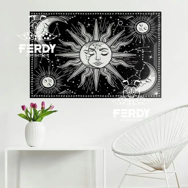 خرید بکدراپ | قابل شستشو و رنگ ثابت | زیبایی اتاق خواب و استودیو