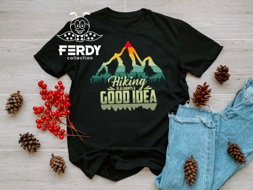 تیشرت دیتیاف طرح کوهنورد| ارسال سریع