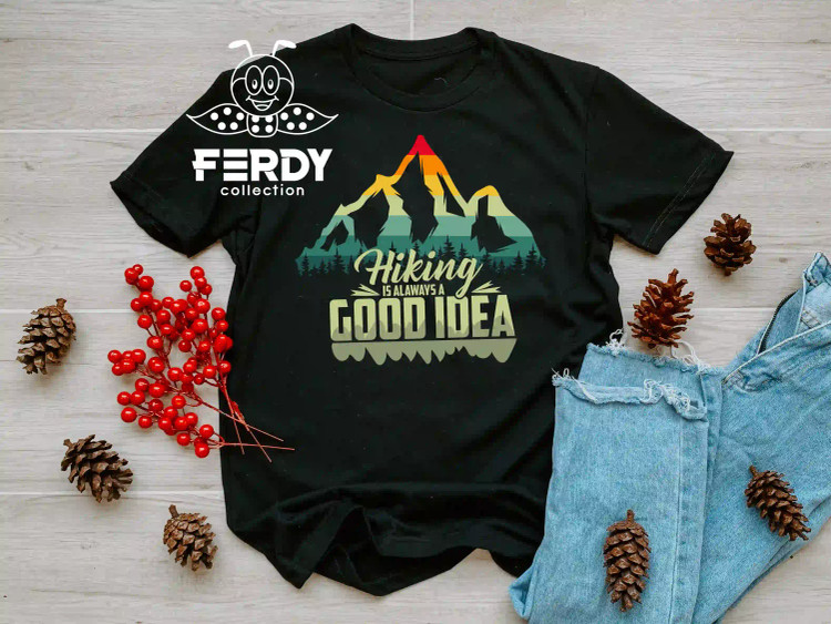 تیشرت دیتیاف طرح کوهنورد| ارسال سریع