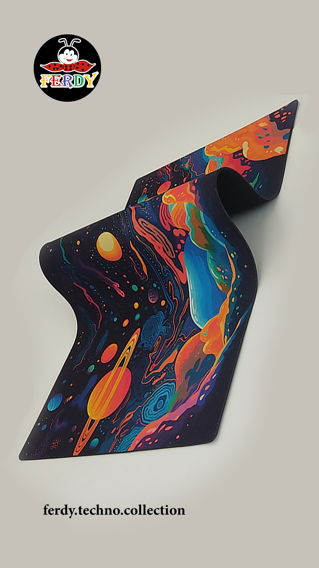 پد موس بزرگ طرح شخصی‌سازی‌شده