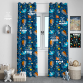 پرده شانل طرحدار اتاق کودک| چاپ با کیفیت و ماندگاری بالا