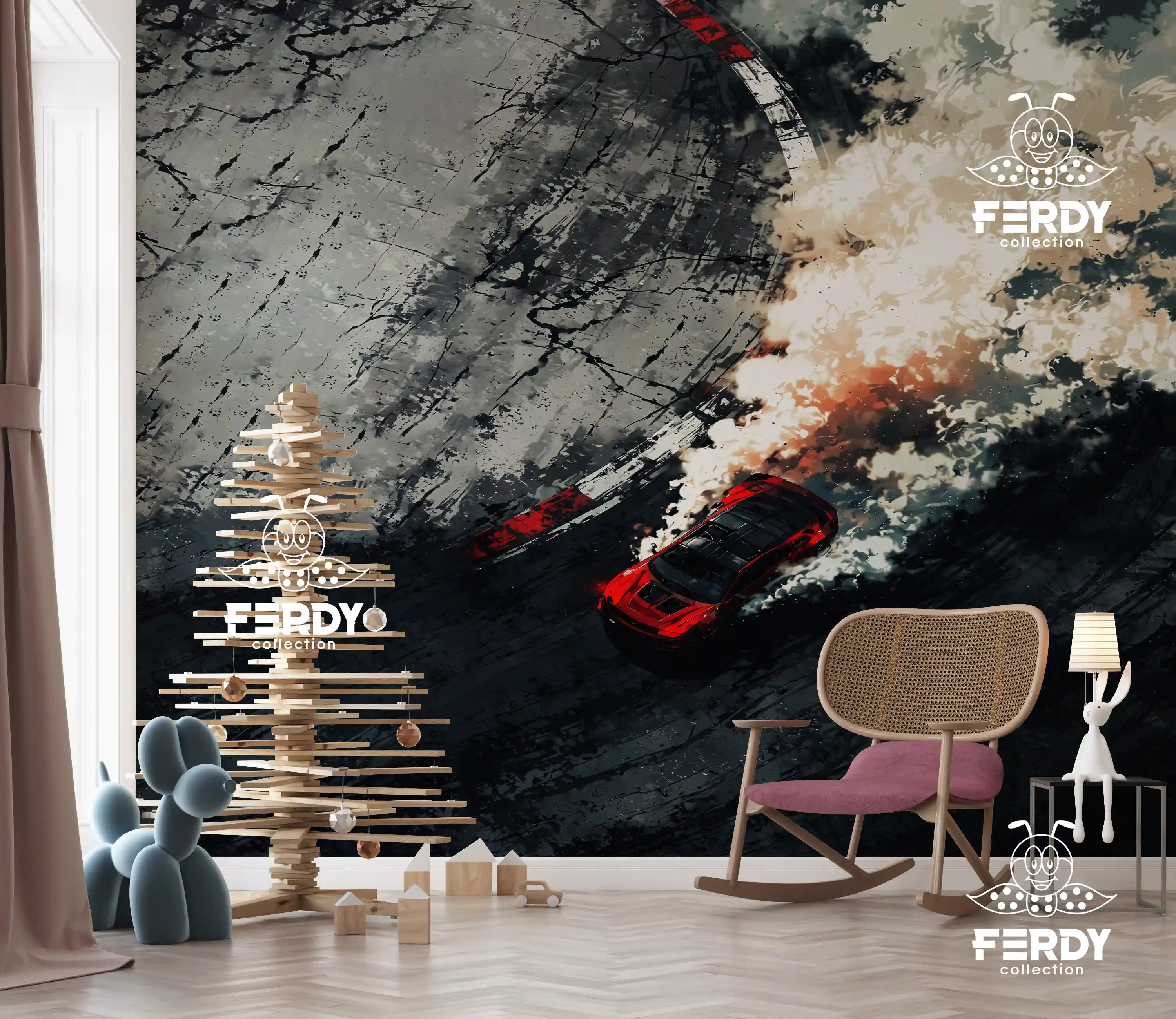 بکدراپ پارچه‌ای | بدون محدودیت در ابعاد و طرح