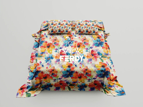 خرید روتختی شانل چاپی با طرحهای متنوع | قابل شستشو و رنگ ثابت