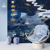 خرید تپستری طرح کهکشان