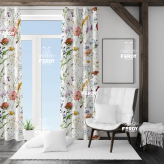 پرده چاپی قابل شستشو و رنگ ثابت