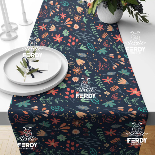 رانر مخمل شانل | طرح سفارشی