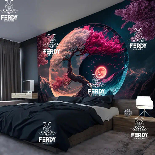 خرید بکدراپ | قابل شستشو و رنگ ثابت | زیبایی اتاق خواب و استودیو