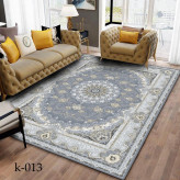 روفرشی مخمل شانل کشدار طرح مدرن در طیف رنگ طوسی و نقرهای