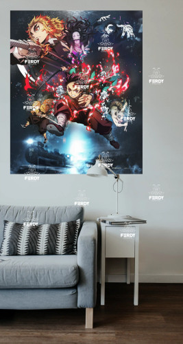 خرید بکدراپ پارچهای طرح شیطانکش