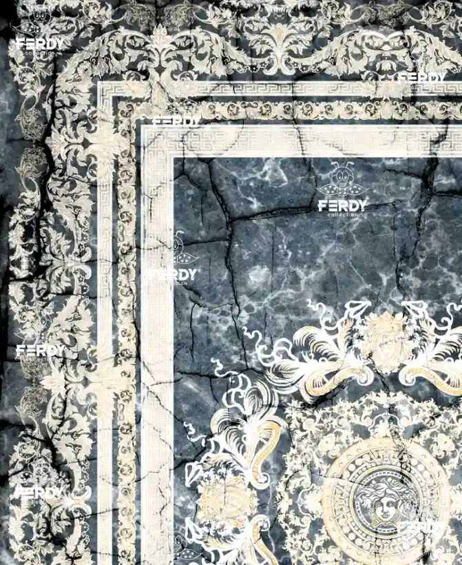 شال دکوری مبل و تخت مخمل شانل