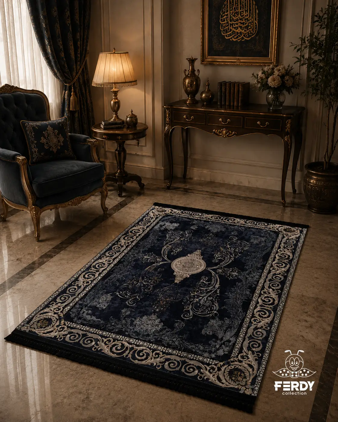 سجاده مخمل شانل دو رو
