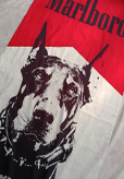 بکدراپ مخمل پورشه Marlboro Art | طرح دست آفرینش