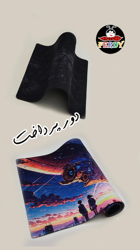 زیرموس مشکی ساده | Desk Mat for Students