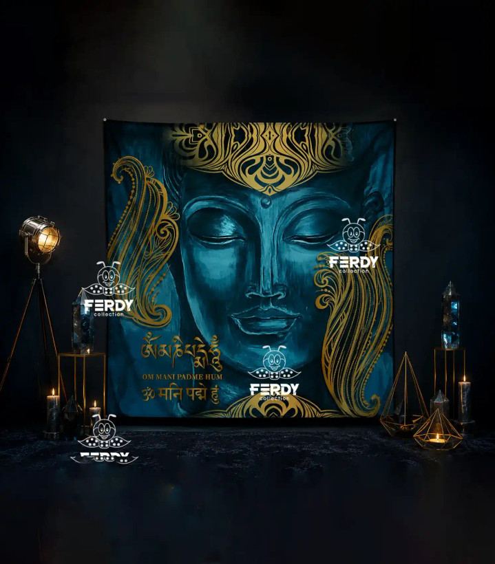 بکدراپ و تپستری فردی کالکشن سری یوگا | قابل شستشو و رنگ ثابت | موجود و آماده ارسال (150 در 200 سانتیمتر)