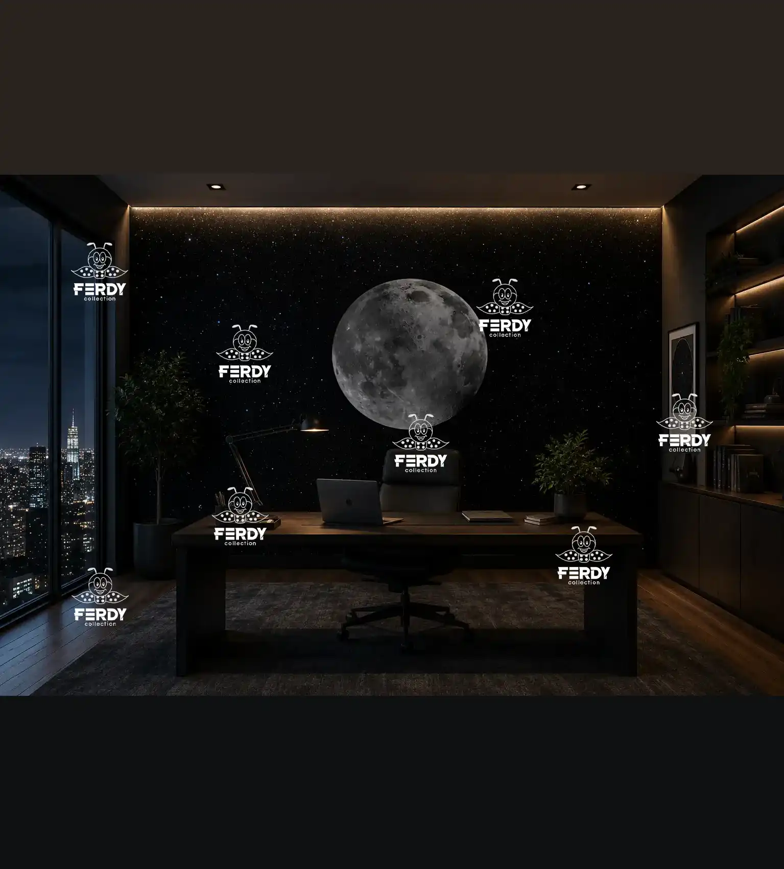 بکدراپ و تپستری فردی کالکشن طرح کهکشان قابل شخصی‌سازی