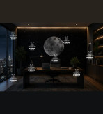 بکدراپ و تپستری فردی کالکشن طرح کهکشان قابل شخصیسازی