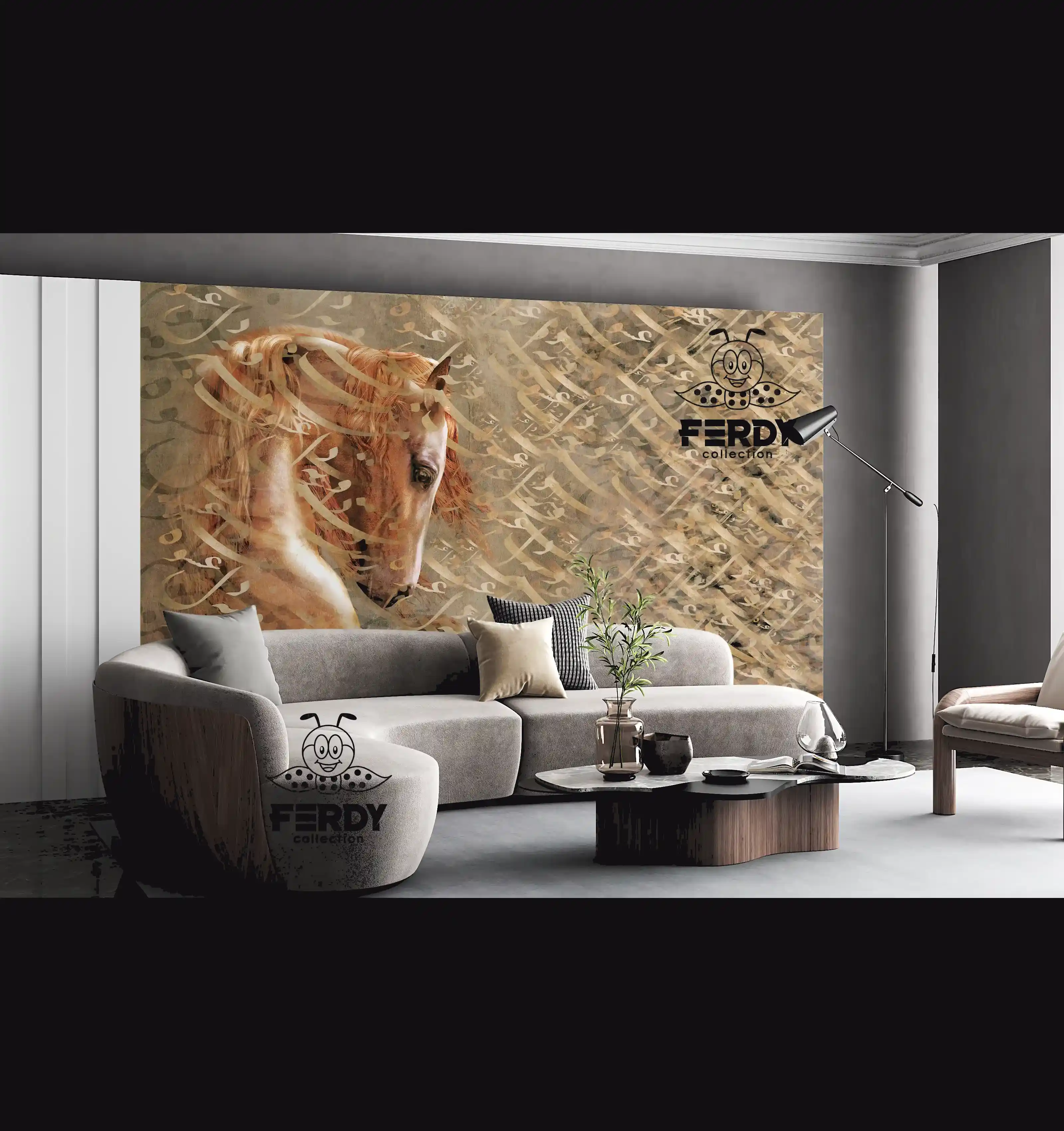 بکدراپ و تپستری فردی کالکشن قابل شستشو و رنگ ثابت | بدون محدودیت در ابعاد
