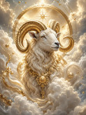 بکدراپ طرح قوچ نماد برج حمل Aries | قابل شستشو