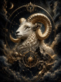 تپستری مخمل قوچ نماد برج حمل Aries