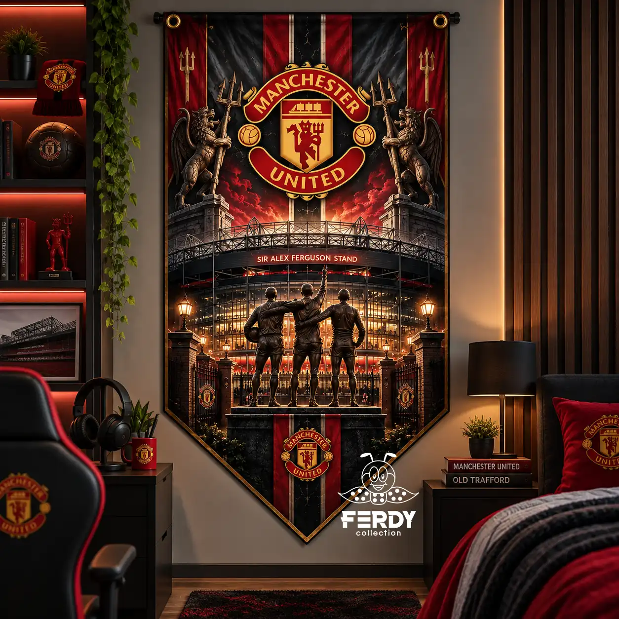 Manchester United, بکدراپ منچستر یونایتد, Manchester United backdrop