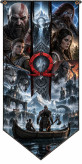 God of War backdrop, gaming backdrop