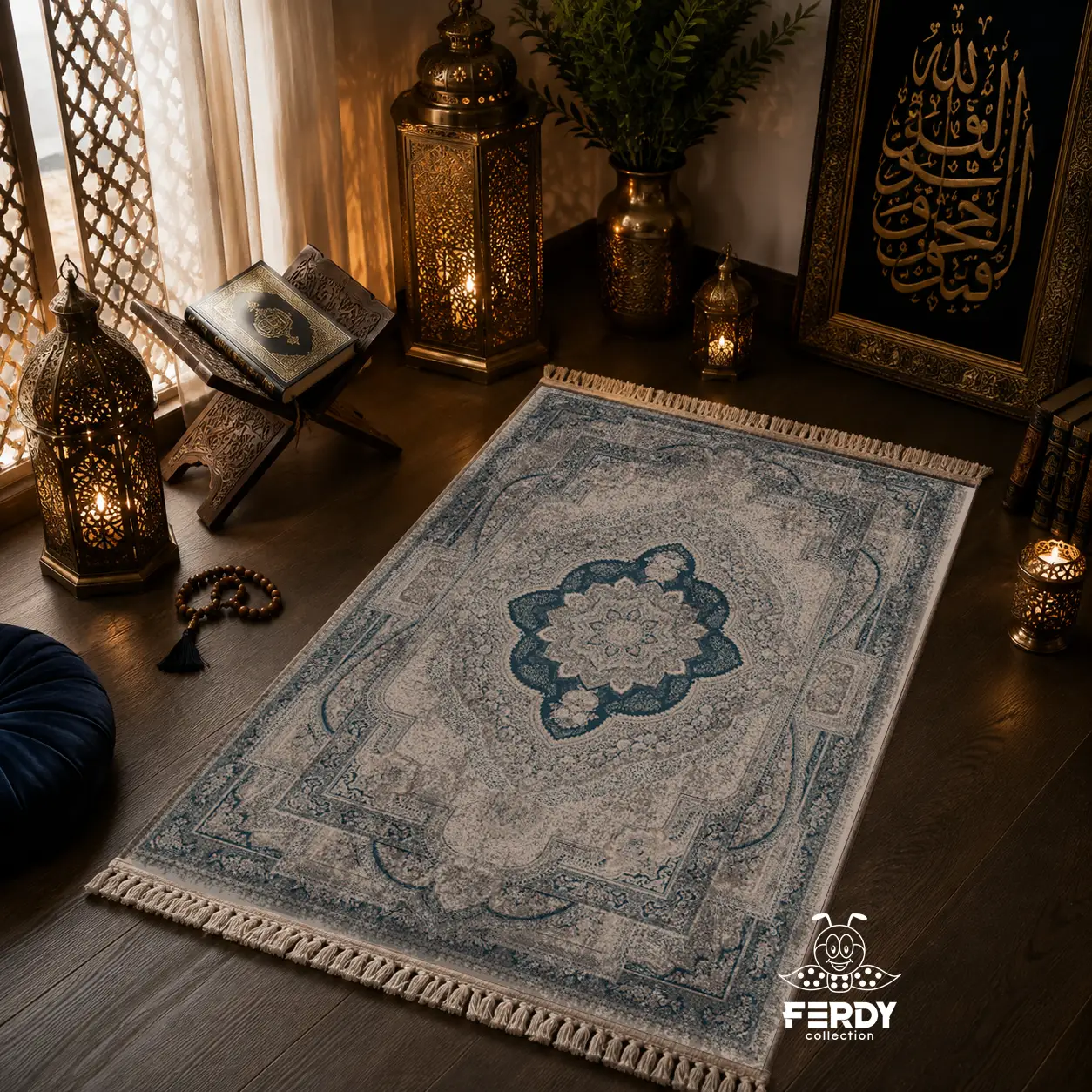 سجاده_لوکس | مخمل_شانل
